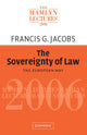 Book cover of: Sovereignty of Law. By: Francis Geoffrey Jacobs, Francis G. Jacobs
