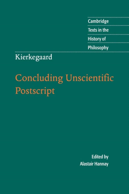 Book cover of: Kierkegaard: Concluding Unscientific Postscript