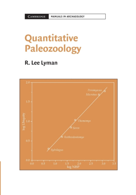 Book cover of: Quantitative Paleozoology. By: R. Lee Lyman