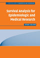 Book cover of: Survival Analysis for Epidemiologic and Medical Research. By: Steve Selvin, S. Selvin