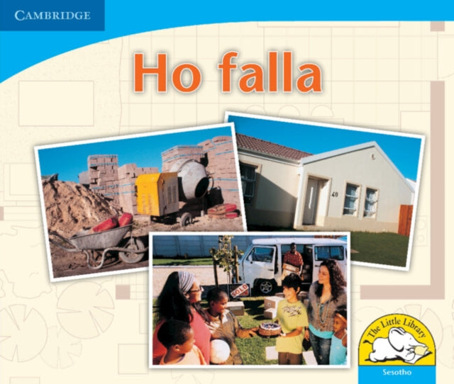 Book cover of: Ho falla (Sesotho). By: Daphne Paizee
