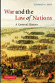 Book cover of: War and the Law of Nations. By: Stephen C. Neff