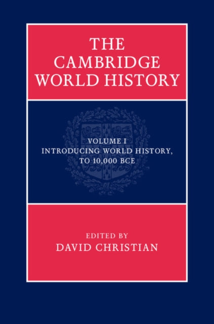 Book cover of: Cambridge World History. By: David Christian
