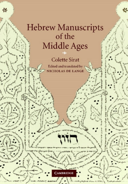 Book cover of: Hebrew Manuscripts of the Middle Ages. By: Colette Sirat