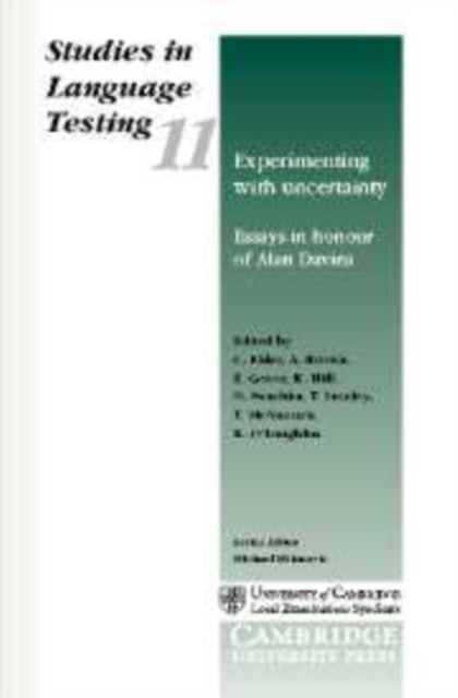 Book cover of: Experimenting With Uncertainty. By: T. McNamara