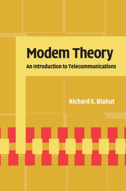 Book cover of: Modem Theory. By: Richard E. Blahut