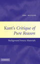 Book cover of: Kant's Critique of Pure Reason