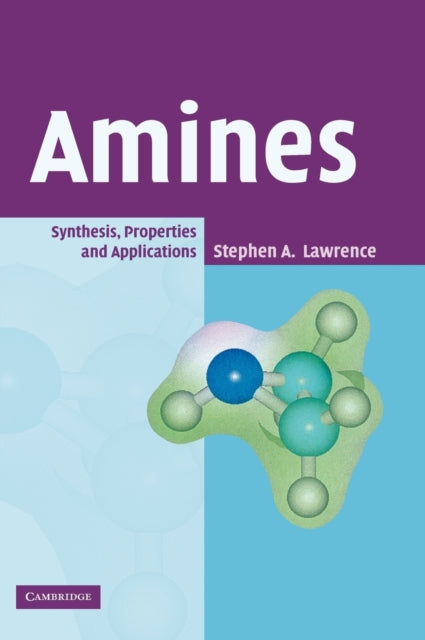 Book cover of: Amines. By: Stephen A. Lawrence