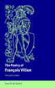 Book cover of: Poetry of Francois Villon. By: Jane H. M. Taylor