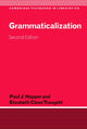 Book cover of: Grammaticalization. By: Paul J. Hopper