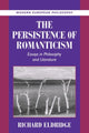 Book cover of: Persistence of Romanticism. By: Richard Eldridge