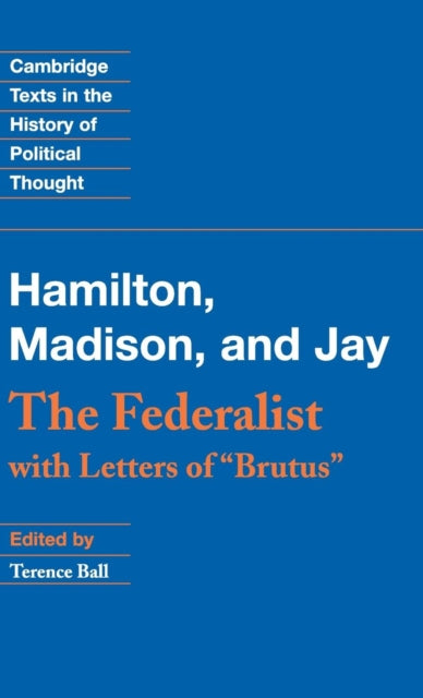 Book cover of: Federalist. By: Alexander Hamilton