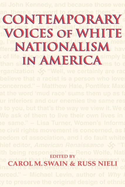 Book cover of: Contemporary Voices of White Nationalism in America