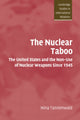 Book cover of: Nuclear Taboo. By: Nina Tannenwald