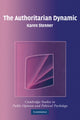 Book cover of: Authoritarian Dynamic. By: Karen Stenner