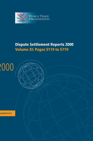 Dispute Settlement Reports 2000: Volume 11, Pages 5119-5719