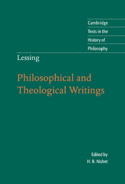 Book cover of: Lessing: Philosophical and Theological Writings
