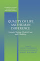 Book cover of: Quality of Life and Human Difference