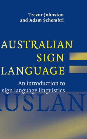 Australian Sign Language (Auslan)