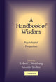 Book cover of: Handbook of Wisdom