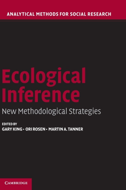 Book cover of: Ecological Inference