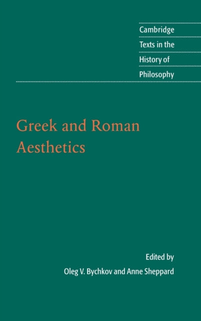 Book cover of: Greek and Roman Aesthetics. By: Oleg V. Bychkov