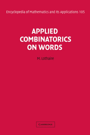 Applied Combinatorics on Words