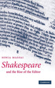 Book cover of: Shakespeare and the Rise of the Editor. By: Sonia Massai