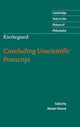 Book cover of: Kierkegaard: Concluding Unscientific Postscript