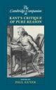 Book cover of: Cambridge Companion to Kant's Critique of Pure Reason. By: Guyer, Paul