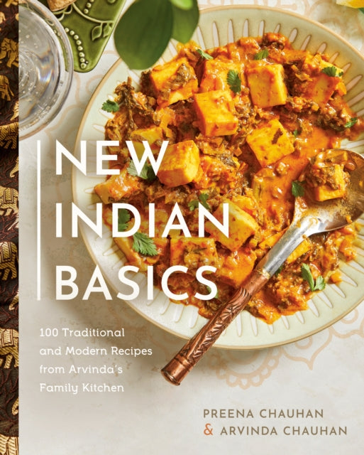 Book cover of: New Indian Basics. By: Preena Chauhan
