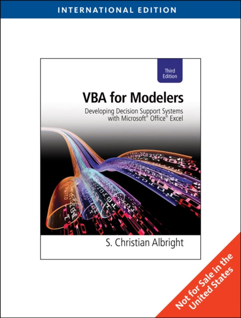 Book cover of: VBA for Modelers. By: S. Albright