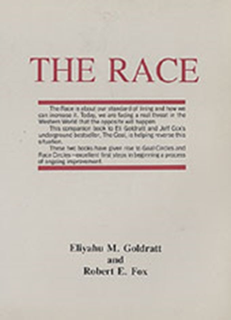 Book cover of: Race. By: Eliyahu M. Goldratt