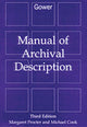Book cover of: Manual of Archival Description. By: Margaret Procter