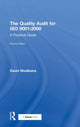 Book cover of: Quality Audit for ISO 9001:2000. By: David Wealleans