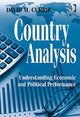 Book cover of: Country Analysis. By: David M. Currie