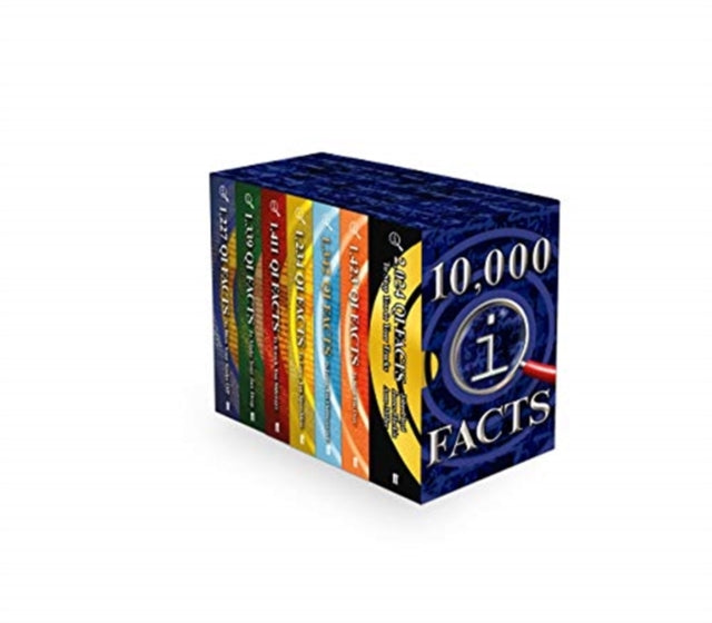 Book cover of: 10,000 QI Facts. By: John Lloyd - undifferentiated