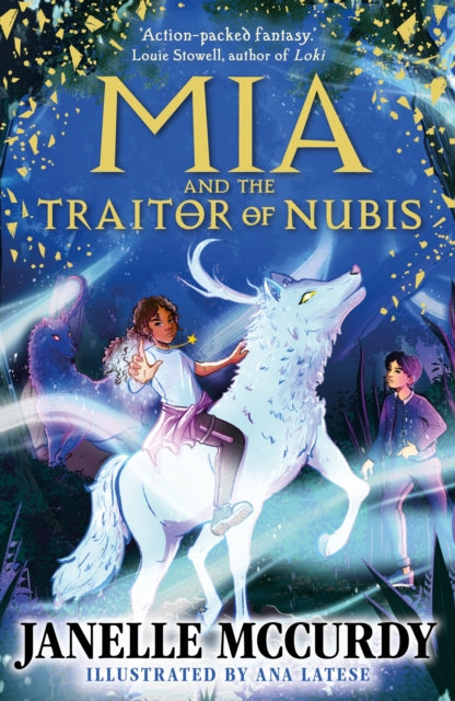Book cover of: Mia and the Traitor of Nubis. By: Janelle McCurdy