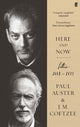 Book cover of: Here and Now. By: J. M. Coetzee