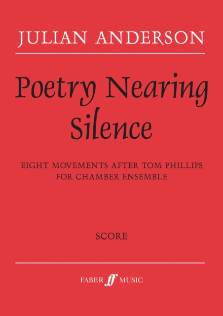 Book cover of: Poetry Nearing Silence