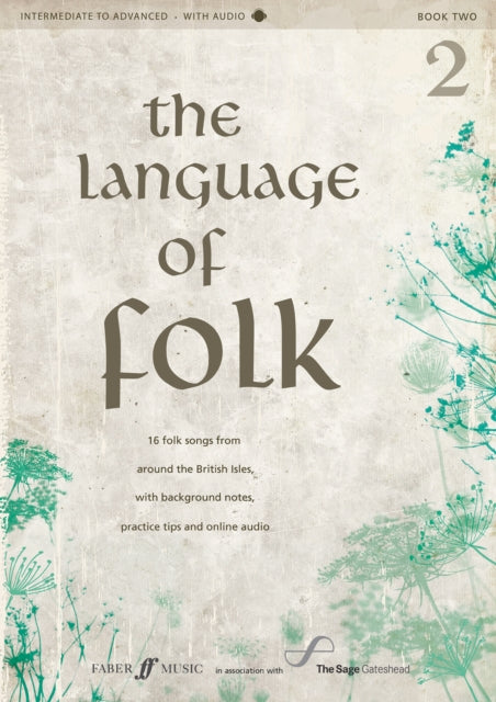 Book cover of: Language of Folk 2: Intermediate to Advanced. By: Alfred Music