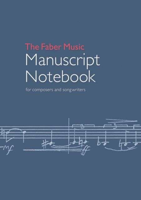 Book cover of: Faber Music Manuscript Notebook. By: Alfred Music