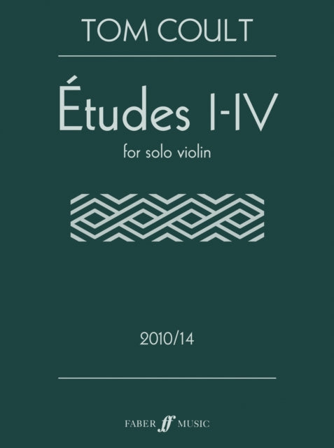 Book cover of: Etudes I-IV. By: Tom Coult