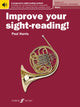 Book cover of: Improve your sight-reading! Horn Grades 1-5. By: Paul Harris
