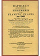 Book cover of: Raphael's Astronomical Ephemeris. By: Edwin Raphael