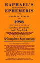 Book cover of: Raphael's Astronomical Ephemeris of the Planets' Places. By: Foulsham
