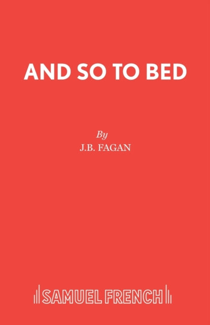 Book cover of: And So to Bed