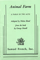 Book cover of: Animal Farm. By: George Orwell