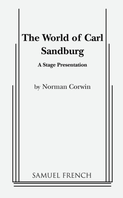 Book cover of: World of Carl Sandburg. By: Norman Corwin