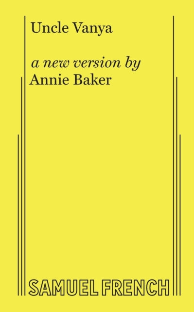 Book cover of: Uncle Vanya. By: Annie Baker